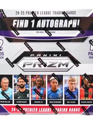 2024-25 Panini Prizm EPL English Premier League Soccer Hobby Box