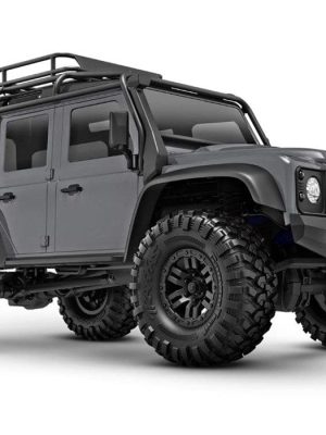 TRA97054-1 Traxxas TRX-4M Land Rover Defender 1/18 RTR Trail Truck, Silver