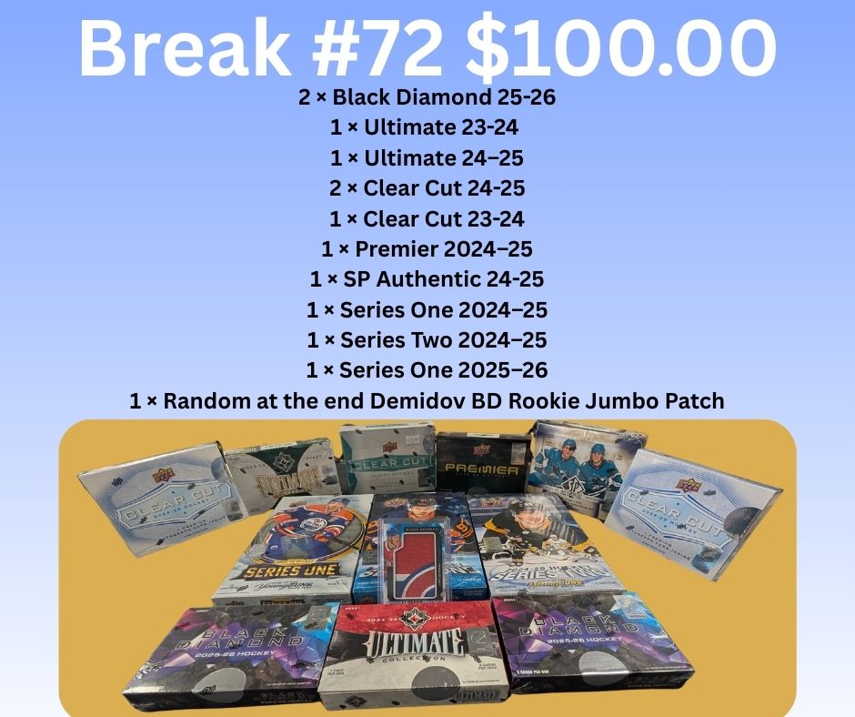 Box Break #72