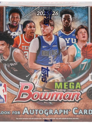 2025-26 Topps Bowman Basketball Mega Box